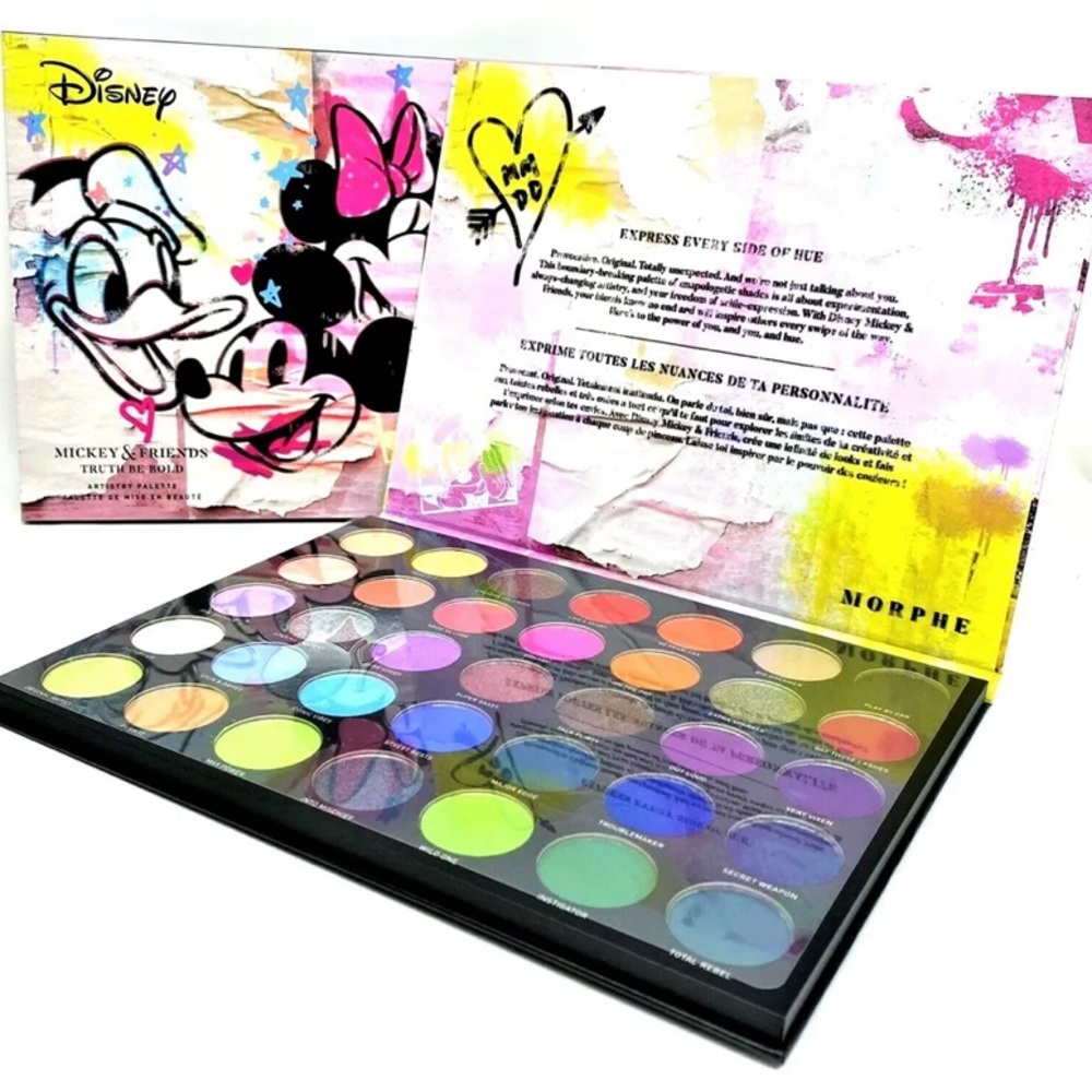 Morphe Disney Mickey & Friends Truth Be Bold Artistry Palette